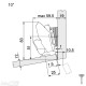 CLIP top lanksto komplektas ploniems fasadams N116