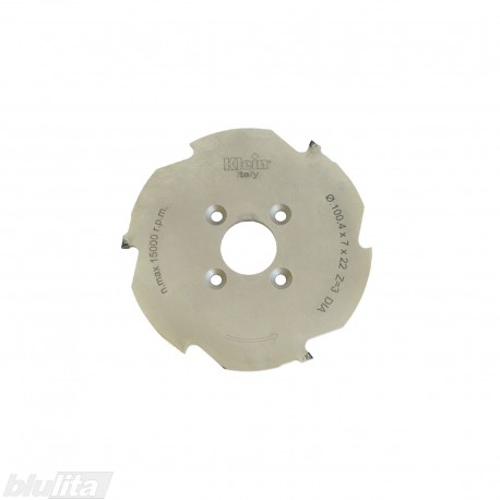 Klein freza, skirta „Zeta P2“ įrankiams, DP, Ø100.4&nbsp;x&nbsp;7&nbsp;x&nbsp;Ø22&nbsp;mm, Z3, be tvirtinimo varžtų