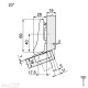 CLIP top lanksto komplektas N4