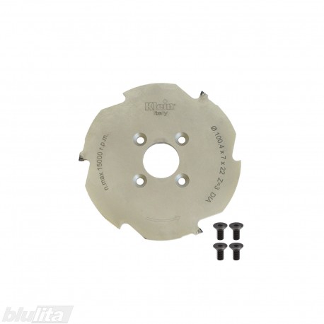 Klein freza, skirta „Zeta P2“ įrankiams, DP, Ø100.4&nbsp;x&nbsp;7&nbsp;x&nbsp;Ø22&nbsp;mm, Z3