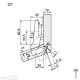 CLIP top lanksto komplektas N56