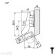 CLIP top lanksto komplektas N20