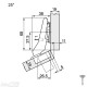 CLIP top lanksto komplektas N20