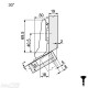 CLIP top lanksto komplektas N51, juodas ONYX