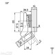 CLIP top lanksto komplektas N58, juodas ONYX