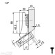 CLIP top lanksto komplektas N7, juodas ONYX