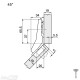 CLIP top lanksto komplektas N53