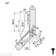 CLIP top lanksto komplektas N60