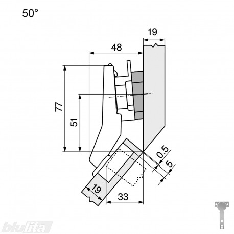 CLIP top lanksto komplektas N25