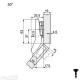 CLIP top lanksto komplektas N54
