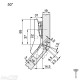 CLIP top lanksto komplektas N61