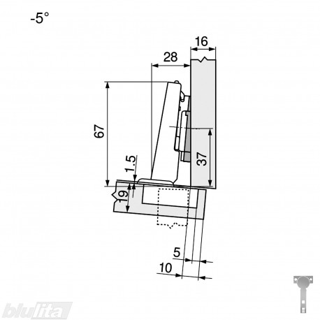 CLIP top lanksto komplektas N15