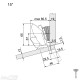 CLIP top lanksto komplektas ploniems fasadams N113