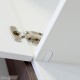 Lamello „Cabineo“ dangtelis, pakuotėje 100&nbsp;vnt., „Signal White“ RAL&nbsp;9003
