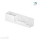 VS ADD BOARD BOX lentyna su metalinėmis dėžutėmis, plotis&nbsp;535 mm, balta matinė „White“