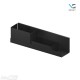 VS ADD BOARD BOX lentyna su metalinėmis dėžutėmis, plotis&nbsp;535 mm, juoda struktūrinė „Nero ST“
