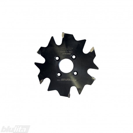 Klein freza, skirta „Zeta P2“, „Top 20“, „Top 21“ ir „Classic“ įrankiams, HW, Ø100 x 3,96 x Ø22 mm, 2+4, be tvirtinimo varžtų