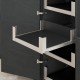LEGRABOX C free vidinio stalčiaus komplektas, NL 400 mm, 40 kg, TIP-ON BLUMOTION, nerūd. plienas, fasadas su laikikliais